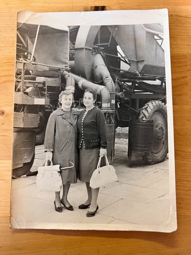 1960s big car - two, girlfriends