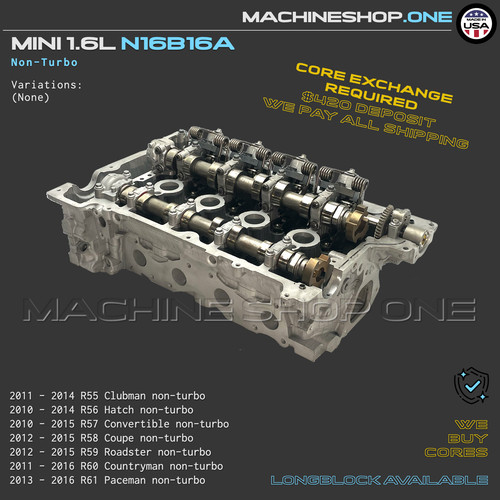 N16b16a 2010 2016 mini cooper - n16b16a,