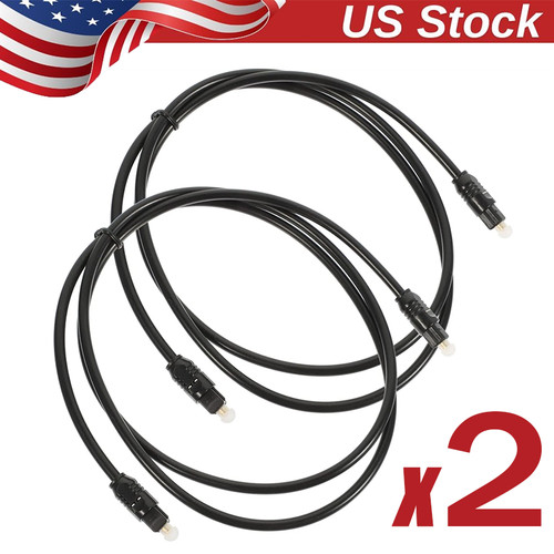 2pcs 6ft digital fiber - 6ft, optic