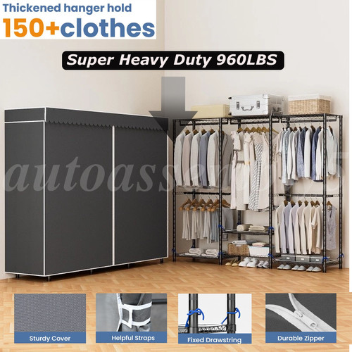 960lbs heavy duty garment rack - 960lbs,