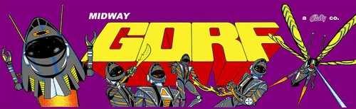 Gorf arcade marquee for - arcade,