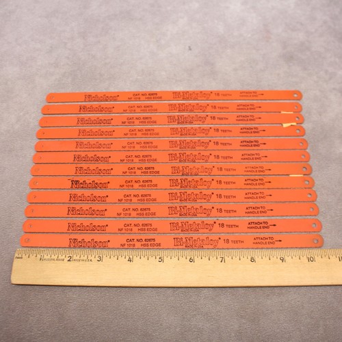 Nicholson hss steel - hss, hack
