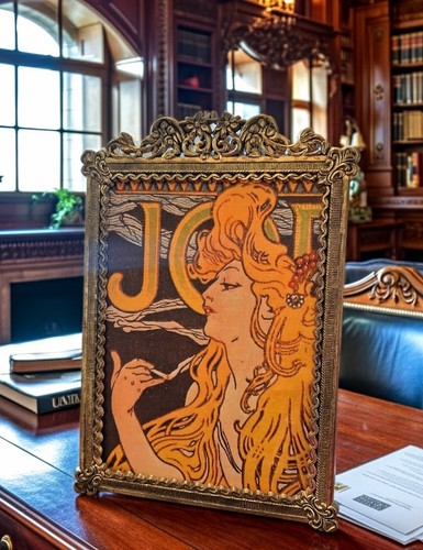 Picture frame brass vertical - brass,