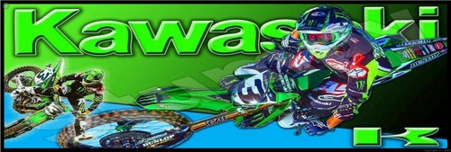 Kawasaki metal sign 18 - kawasaki,