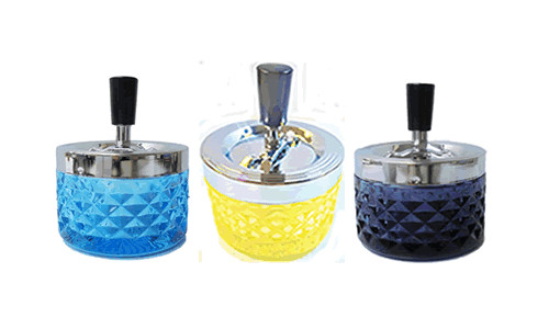 Eclipse spin top small - top, glass